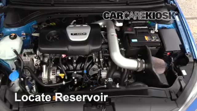 2018 Hyundai Elantra Sport 1.6L 4 Cyl. Turbo Windshield Washer Fluid Add Fluid